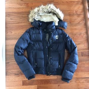 Navy winter jacket